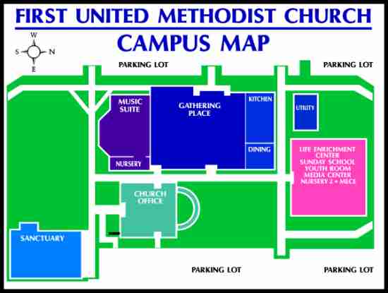 East Campus Map